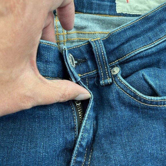 Rag & Bone Jean Elephant Bell Jeans Womens 26 Flare Blue - Picture 13 of 15